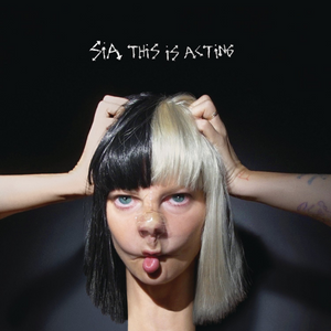 Pochette du CD Unstoppable de Sia avec une jeune fille