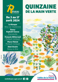 Couverture quinzaine de la main verte 3 au 17 avril 2024