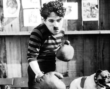 Charlot boxeur