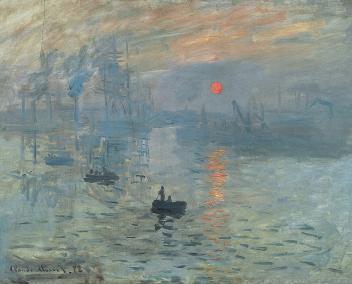 Impression, soleil levant, de Claude Monet